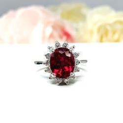Lab Created Ruby Rings and Bands