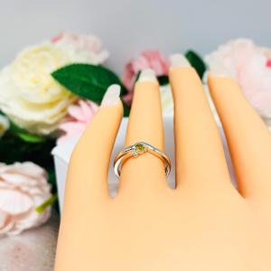 August Birthstone Peridot Stacking Ring SIZE 5 FINAL SALE