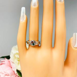October Birthstone Pink Tourmaline Stacking Ring SIZE 6 FINAL SALE