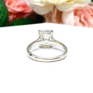 Elongated Asscher 10x8mm Cubic Zirconia Engagement Ring Size 6.25 FINAL SALE