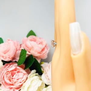 Emerald-Cut CZ Engagement Ring • 10x8mm, Sterling Silver, Size 4.75