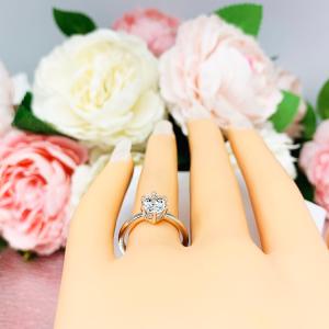 Natural White Topaz Oval Solitaire Ring - 6 prong sterling silver setting