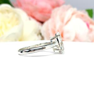 Marquise Near Colorless 12x6mm Cubic Zirconia Engagement Ring SIZE 6.5 FINAL SALE