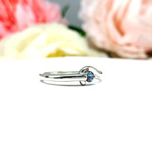 June Birthstone Lab Alexandrite Stacking Ring SIZE 6 FINAL SALE
