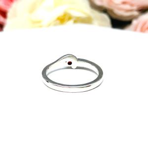 January Birthstone Garnet Stacking Ring SIZE 6 FINAL SALE