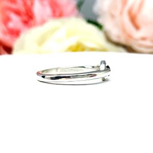 January Birthstone Garnet Stacking Ring SIZE 6 FINAL SALE