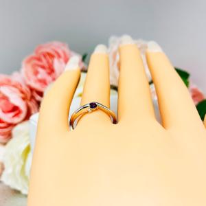 February Birthstone Amethyst Stacking Ring SIZE 7 FINAL SALE