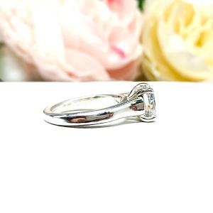 Cushion Cut CZ Engagement Ring - 2 or 3 Carat Options - White or Near Colorless - Sterling Silver Cathedral Setting
