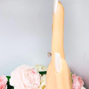 Asscher Cubic Zirconia Engagement Ring – 5mm-8mm, High Profile, Sterling Silver