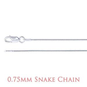 A close-up image of a sterling silver chain with a lobster clasp closure. The chain features a Venetian box design, composed of small, square-shaped links that fit tightly together in a smooth, uniform pattern. The metal surface is polished and reflective, giving the chain a sleek, modern appearance.  At the bottom of the image, text reads “0.85mm Venetian Box Chain” in a soft rose-colored font.