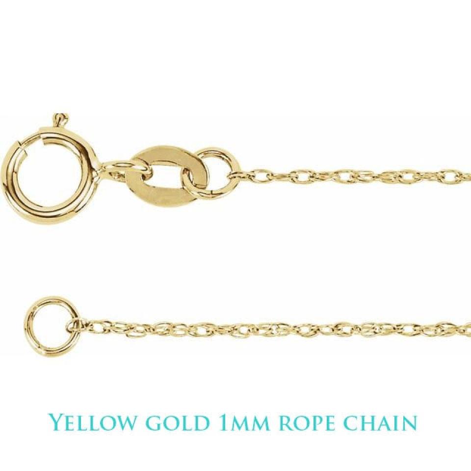 Round Moissanite Gold Pendant Necklace Authentic FREE 3RD DAY UPS