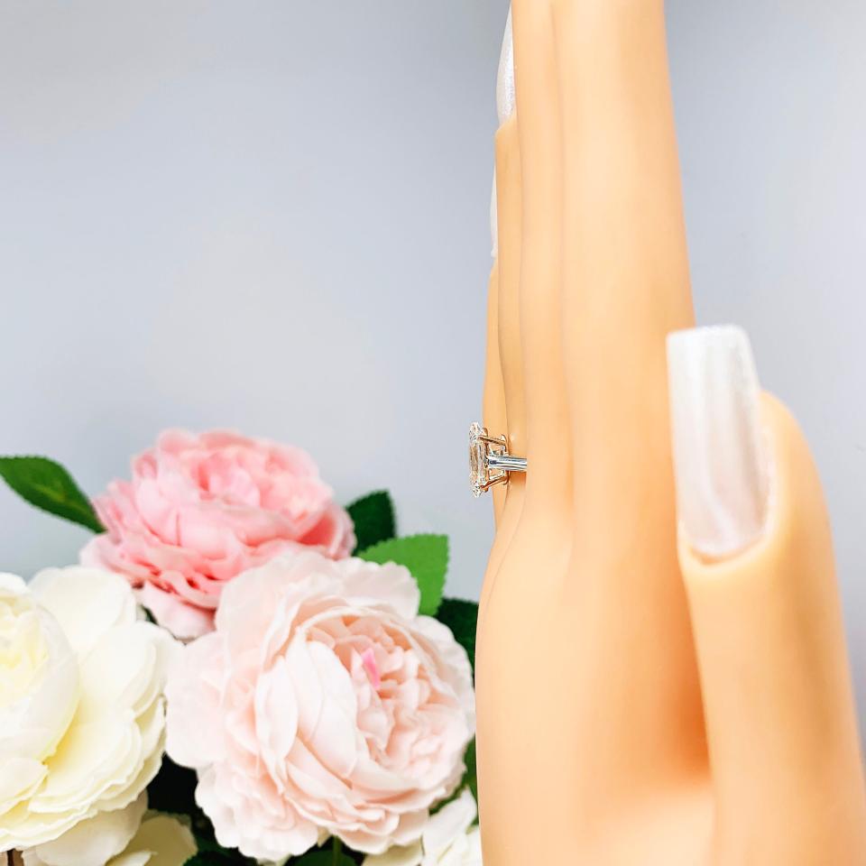 Marquise Near Colorless 12x6mm Cubic Zirconia Engagement Ring SIZE 6.5 FINAL SALE