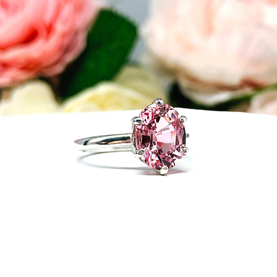 Lab padparadscha clearance sapphire