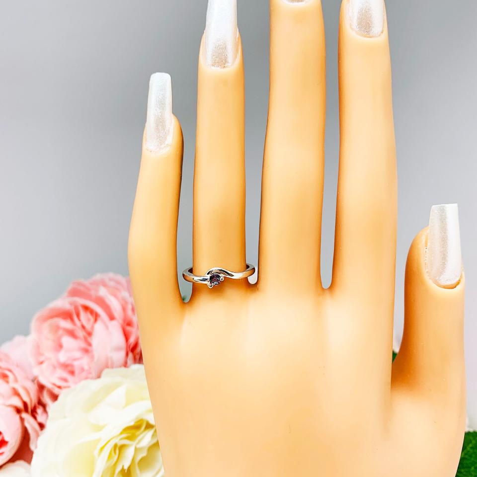 June Birthstone Lab Alexandrite Stacking Ring SIZE 6 FINAL SALE