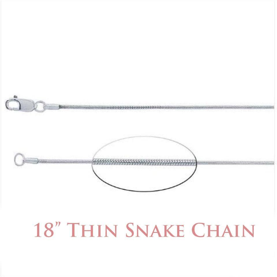 Marquise-Cut CZ Pendant or Necklace • 10x5mm, 12x6mm, Sterling Silver