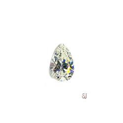 Pear Cubic Zirconia Loose – 12x8mm (3 carats), Near Colorless, Diamond Simulant